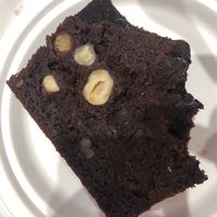 Spinash and mushroom tart at Maisie Café - Galeries Lafayette in Paris