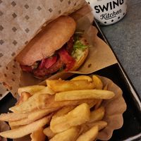 Swing Burger at Swing Kitchen - Schwedenplatz in Vienna