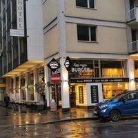 Outside at Swing Kitchen - Schwedenplatz in Vienna