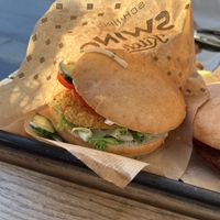 Vienna Burger  at Swing Kitchen - Schwedenplatz in Vienna