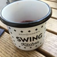Unlimited refills on fountain drinks at Swing Kitchen - Schwedenplatz in Vienna