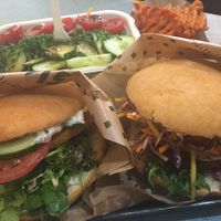 Great burgers at Swing Kitchen - Schwedenplatz in Vienna