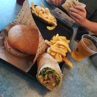 food at Swing Kitchen - Schwedenplatz in Vienna