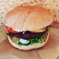 Awesome burger at Swing Kitchen - Schwedenplatz in Vienna