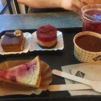 Desserts at Swing Kitchen - Schwedenplatz in Vienna