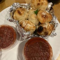 Garlic knots at 20th Street Pizza in Philadelphia