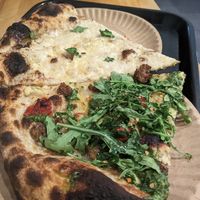 By the slice pizza at 20th Street Pizza in Philadelphia