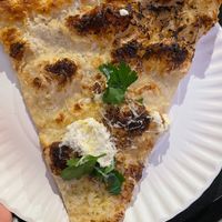 White Slice at 20th Street Pizza in Philadelphia