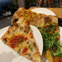 yum yum yum at 20th Street Pizza in Philadelphia