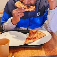 Hubby enjoyed! at 20th Street Pizza in Philadelphia