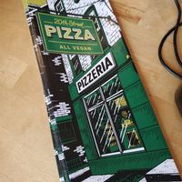 Menu at 20th Street Pizza in Philadelphia