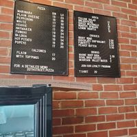 Menu at 20th Street Pizza in Philadelphia