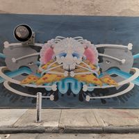 mural at 20th Street Pizza in Philadelphia