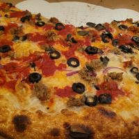 The Haymaker! Plus olives! at 20th Street Pizza in Philadelphia