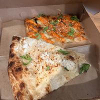 White and hot potatoo  at 20th Street Pizza in Philadelphia