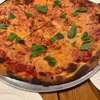 Pizza was AMAZING! Long wait time though. at 20th Street Pizza in Philadelphia