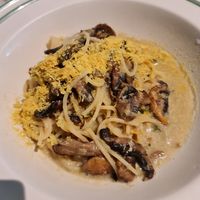 Mushroom Soy Cabonara  ~ 19/1/22 at Real Food 真食 - Novena in Central Singapore