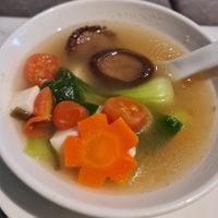 Kombu Shiitake Soup ~ 19/1/22 at Real Food 真食 - Novena in Central Singapore
