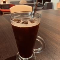 Ice coffee  at Real Food 真食 - Novena in Central Singapore