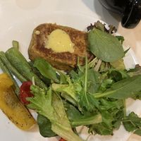 Chickpea and sweet potato cakes  at Real Food 真食 - Novena in Central Singapore