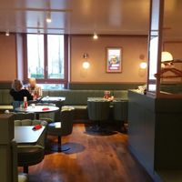 Interior at Helvti Diner - Bellevue in Zurich
