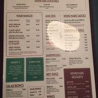 V options!  at Helvti Diner - Bellevue in Zurich
