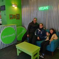 Sofa at Guacamole in Montevideo