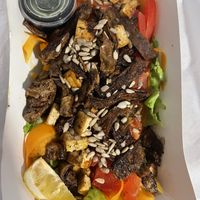 Power salad  at Guacamole in Montevideo