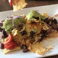 Loaded vegan nachos at Crofters' in Isle Of Arran