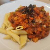 Gemüse Bolo at Café 8 in Heidenheim