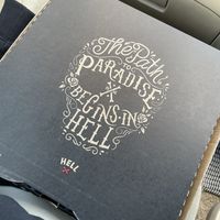 Box has a nice aesthetic   at Hell Pizza in Northcross
