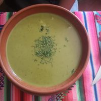 Spinach Creme (vegan) at El Germen in Sucre