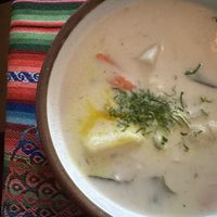 Sopa de maní   at El Germen in Sucre