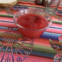 Vegan dessert  at El Germen in Sucre