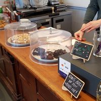 Cakes at Dragonfly Bistro in Aberystwyth