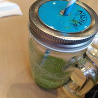 Spinach smoothie (October 2024) at Dragonfly Bistro in Aberystwyth