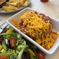 Vegan jacket potato   at Dragonfly Bistro in Aberystwyth