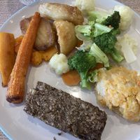 Nut roast (without gravy as I do not like gravy)   at Dragonfly Bistro in Aberystwyth