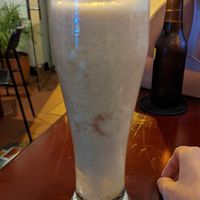 Fresh juice at Quero Arepa in Cartagena