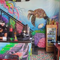  at Quero Arepa in Cartagena