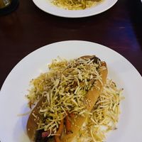 Hot dogs   at Quero Arepa in Cartagena