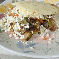  at Quero Arepa in Cartagena