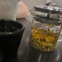 Organic jasmine tea  at Artisan Ramen in Milwaukee