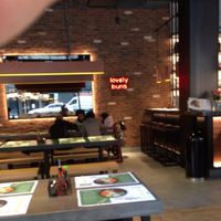This gives you an idea of the inside of this restaurant. at Wagamama - Murray Hill in New York City