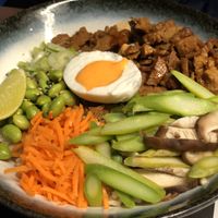 Vegan entree  at Wagamama - Murray Hill in New York City