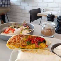 Breakfast Burrito at Main Street Cafe in Warragul