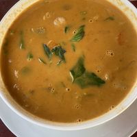 Hot chilli soup   at Kong Lor Eco Lodge in Konglor