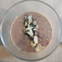 Batut de plàtan i xia at Arc Iris in Barcelona