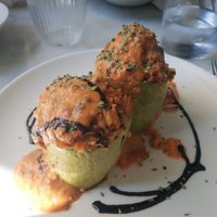 Carbassó farcit at Arc Iris in Barcelona