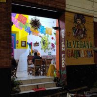 Outside at La Vegana Garnacha in Guadalajara
